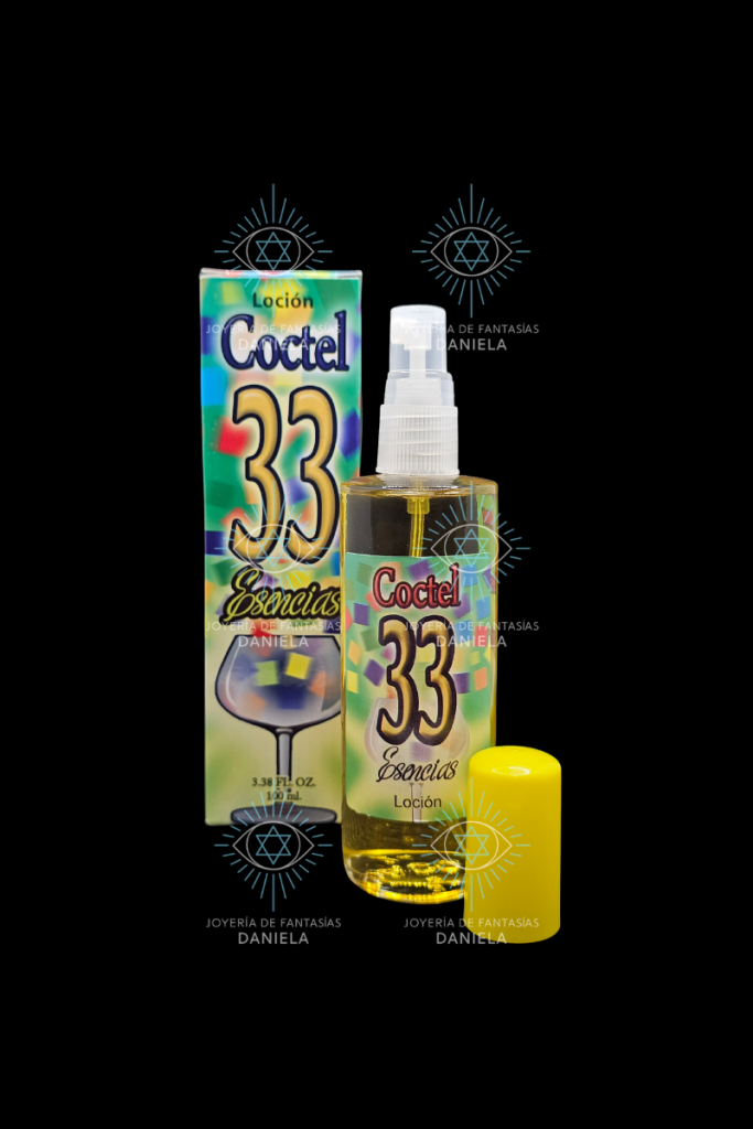 Loción Cóctel 33 Esencias