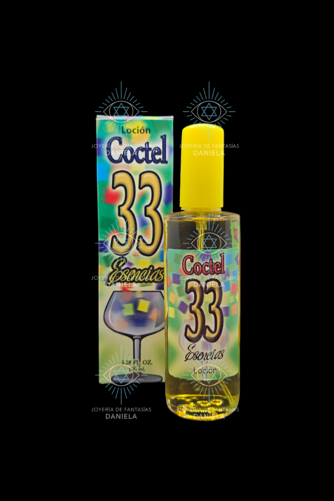 Loción Cóctel 33 Esencias