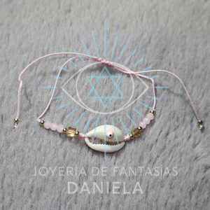 Pulsera Protección Caracol Cauri