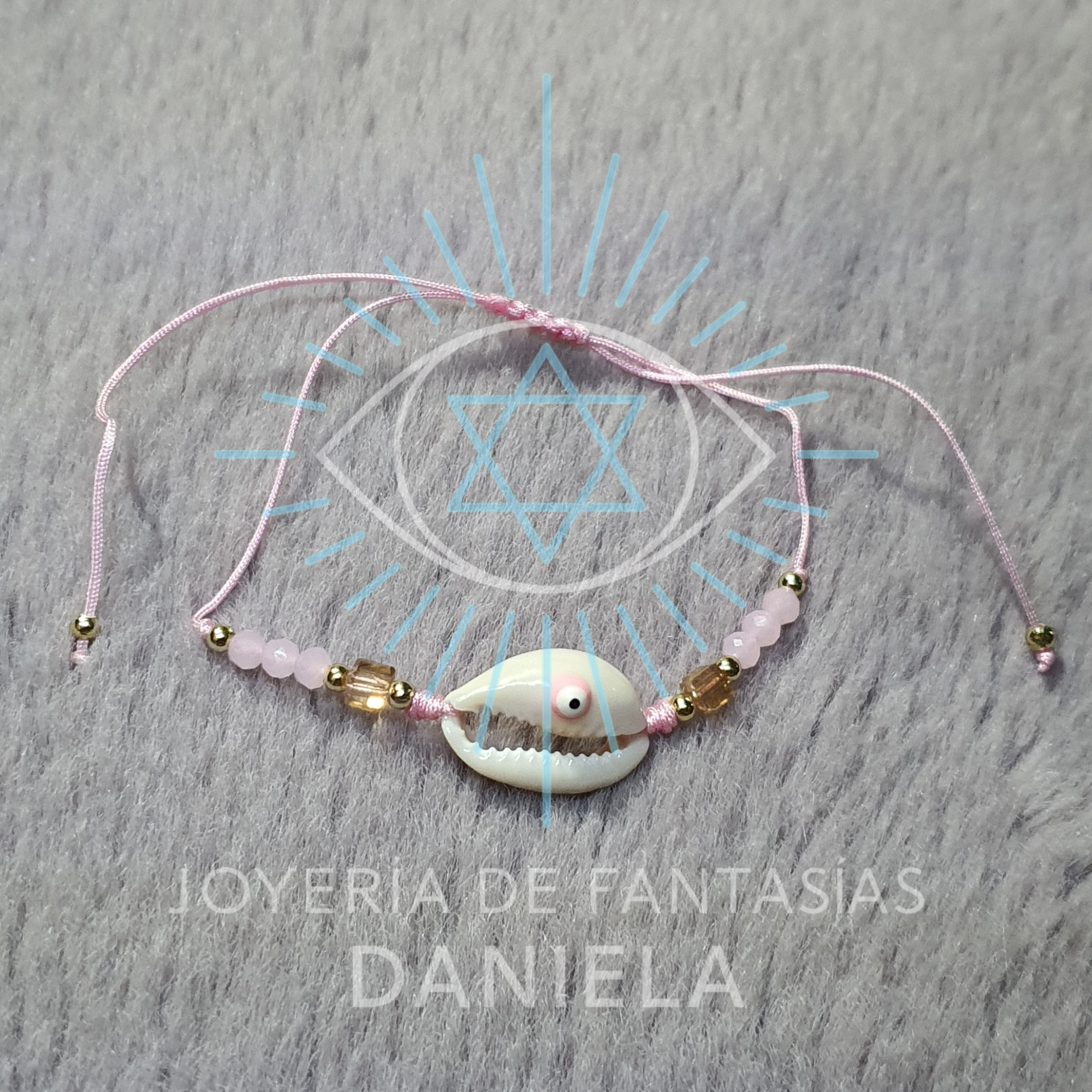 Pulsera Protección Caracol Cauri: imagen 1