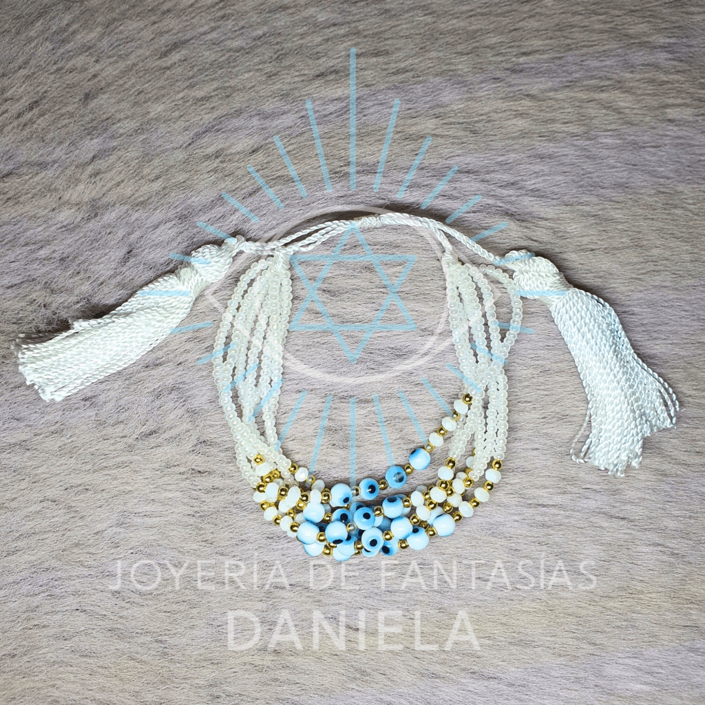 Pulsera Ojo Protector Borlas