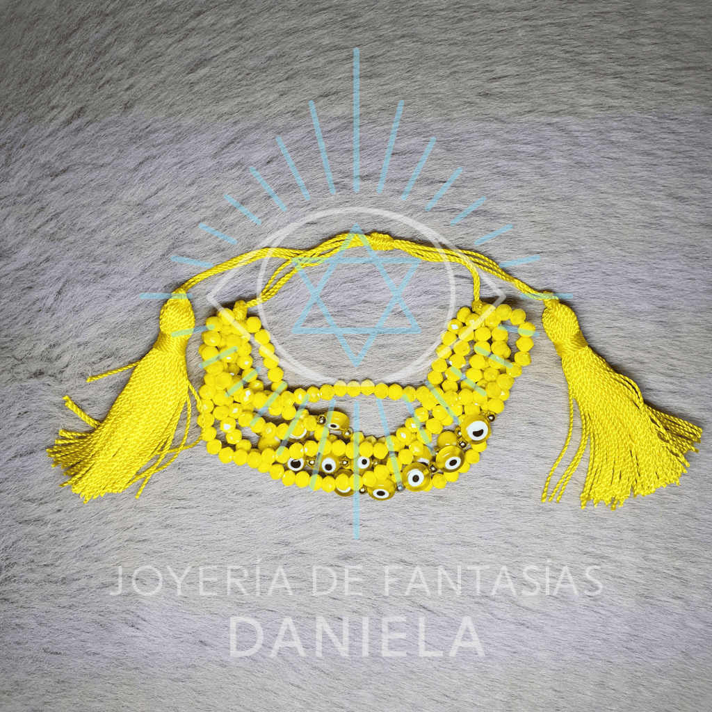 Pulsera Ojo Protector Borlas