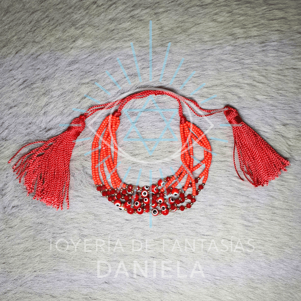 Pulsera Ojo Protector Borlas