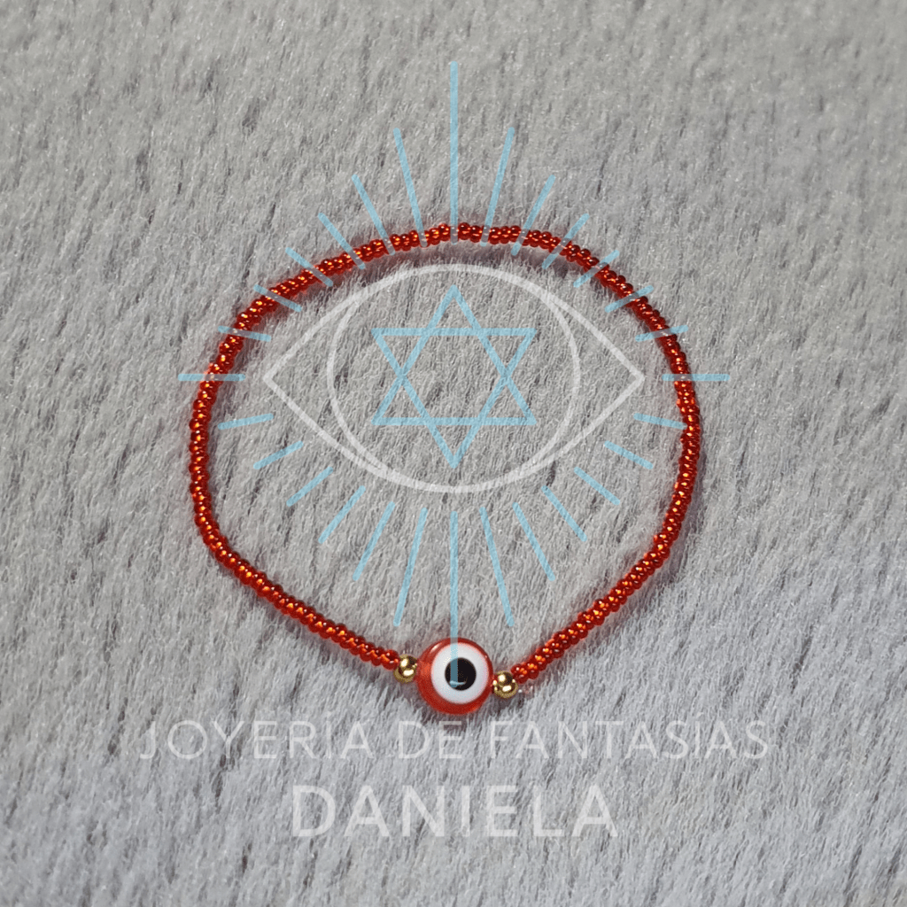 Pulsera Roja Ojo Mini Protector
