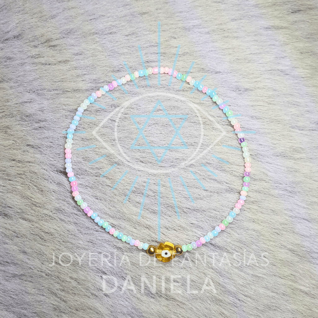 Pulsera Protección Multicolor Pastel