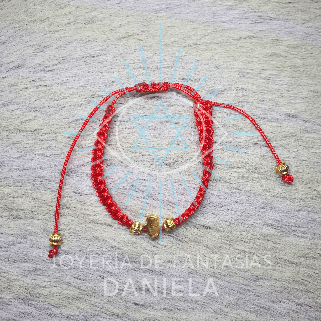 Pulsera Roja Mano de Fátima