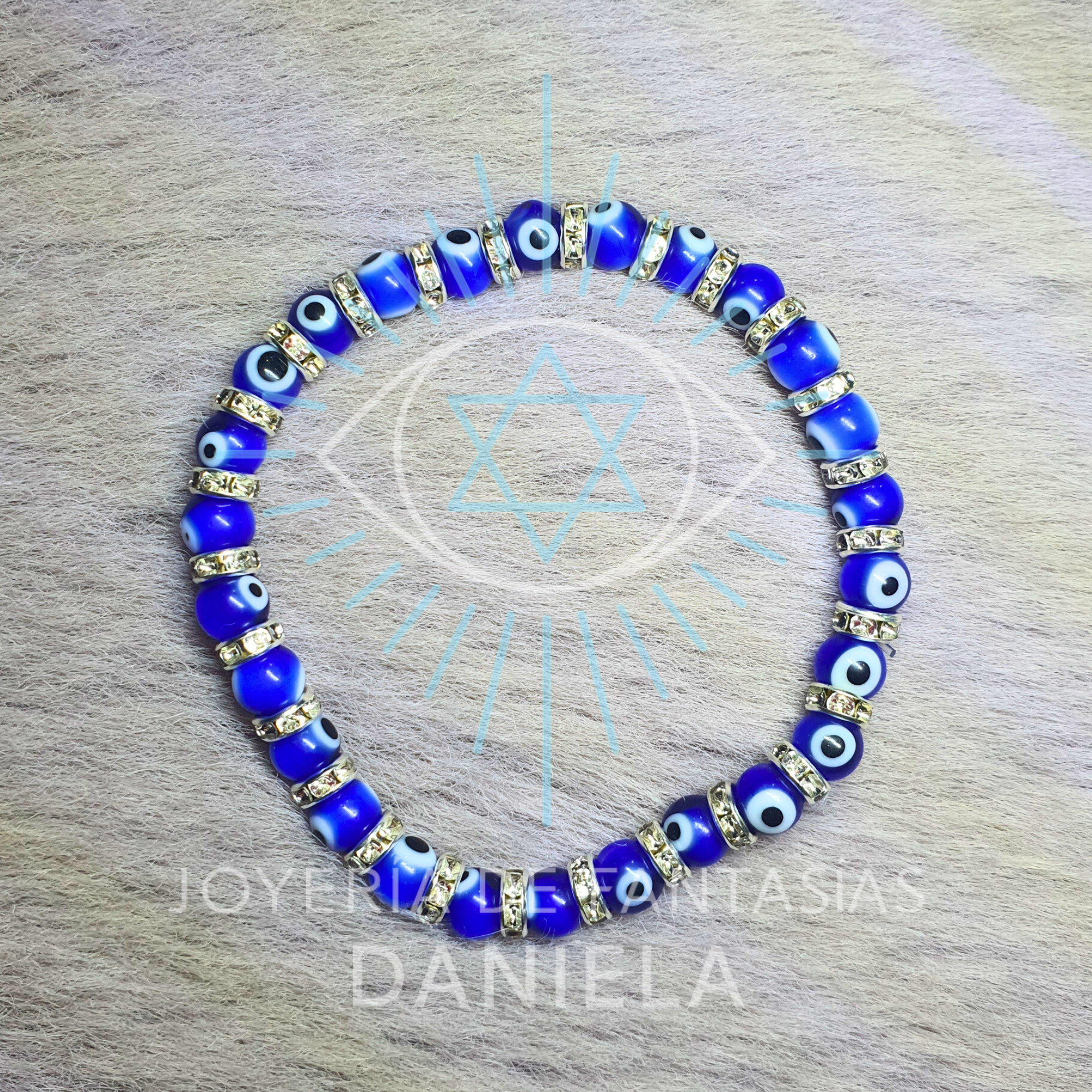 Pulsera Ojos Protectores con Separadores: imagen 1
