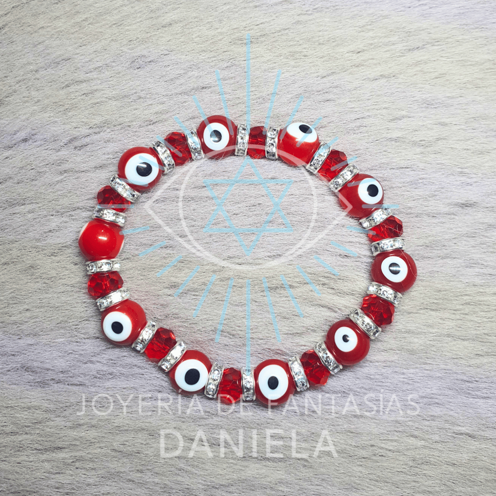 Pulsera Ojos Protectores con Separadores