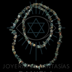 Collar de Ágata Musgosa