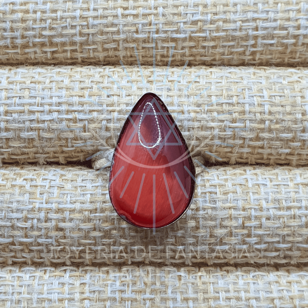Anillo de Cornalina Natural