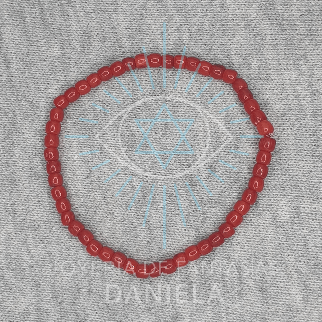 Pulsera de Coral Rojo
