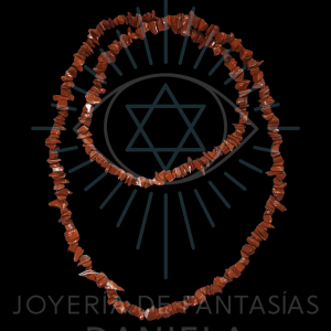 Collar de Jaspe Rojo