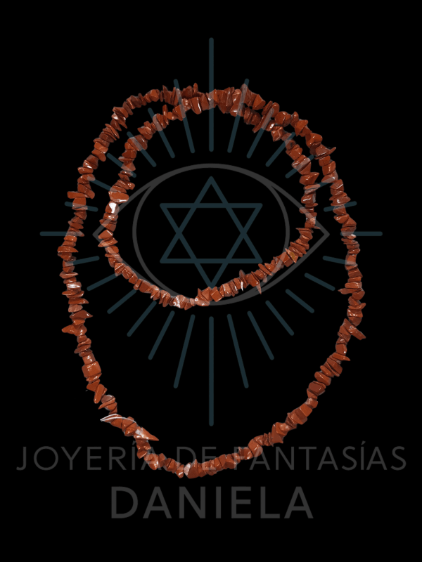 Collar de Jaspe Rojo