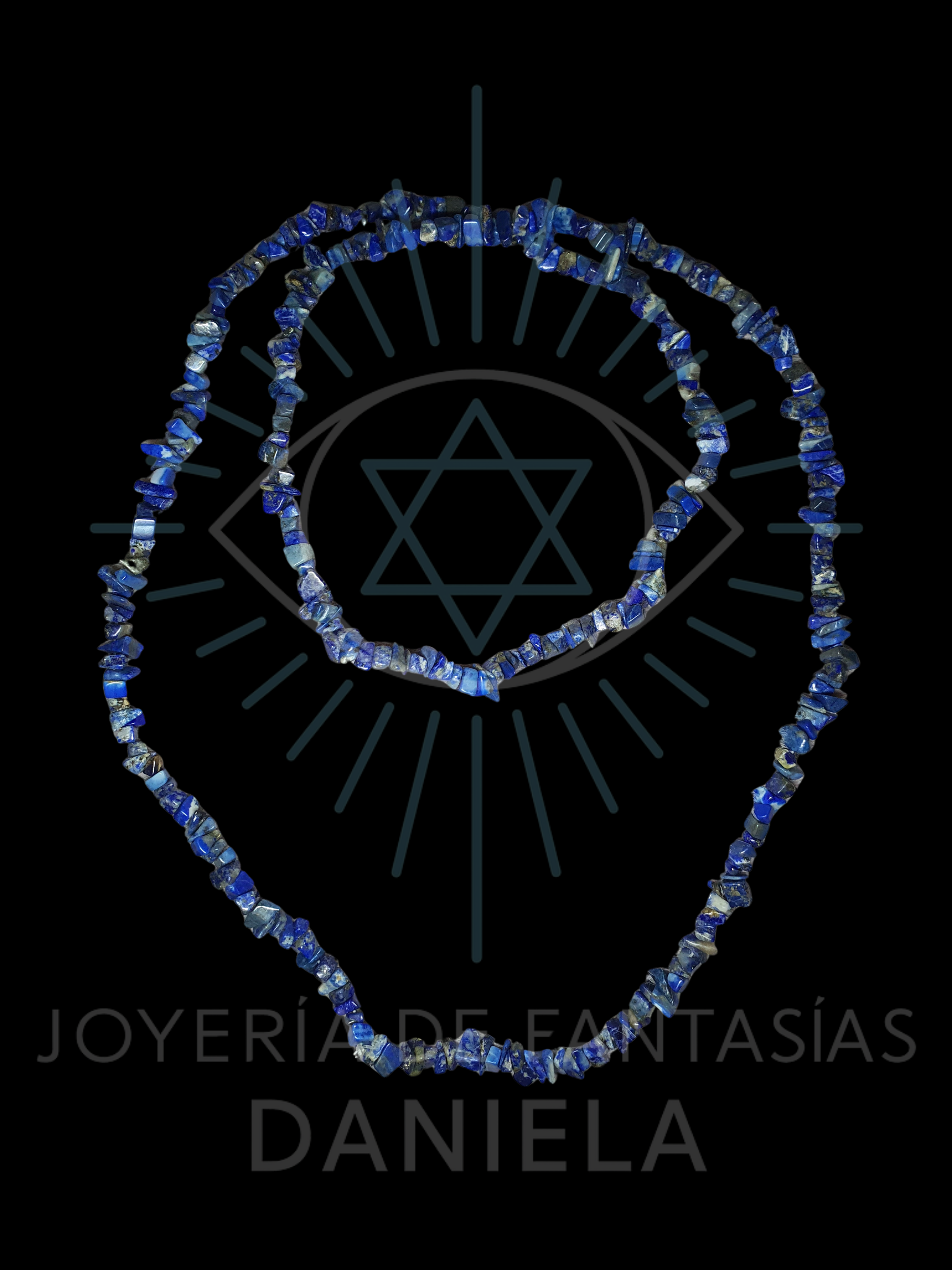Collar de Lapislázuli Intenso: imagen 1