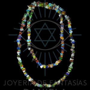 Collar de Cristal Multicolor