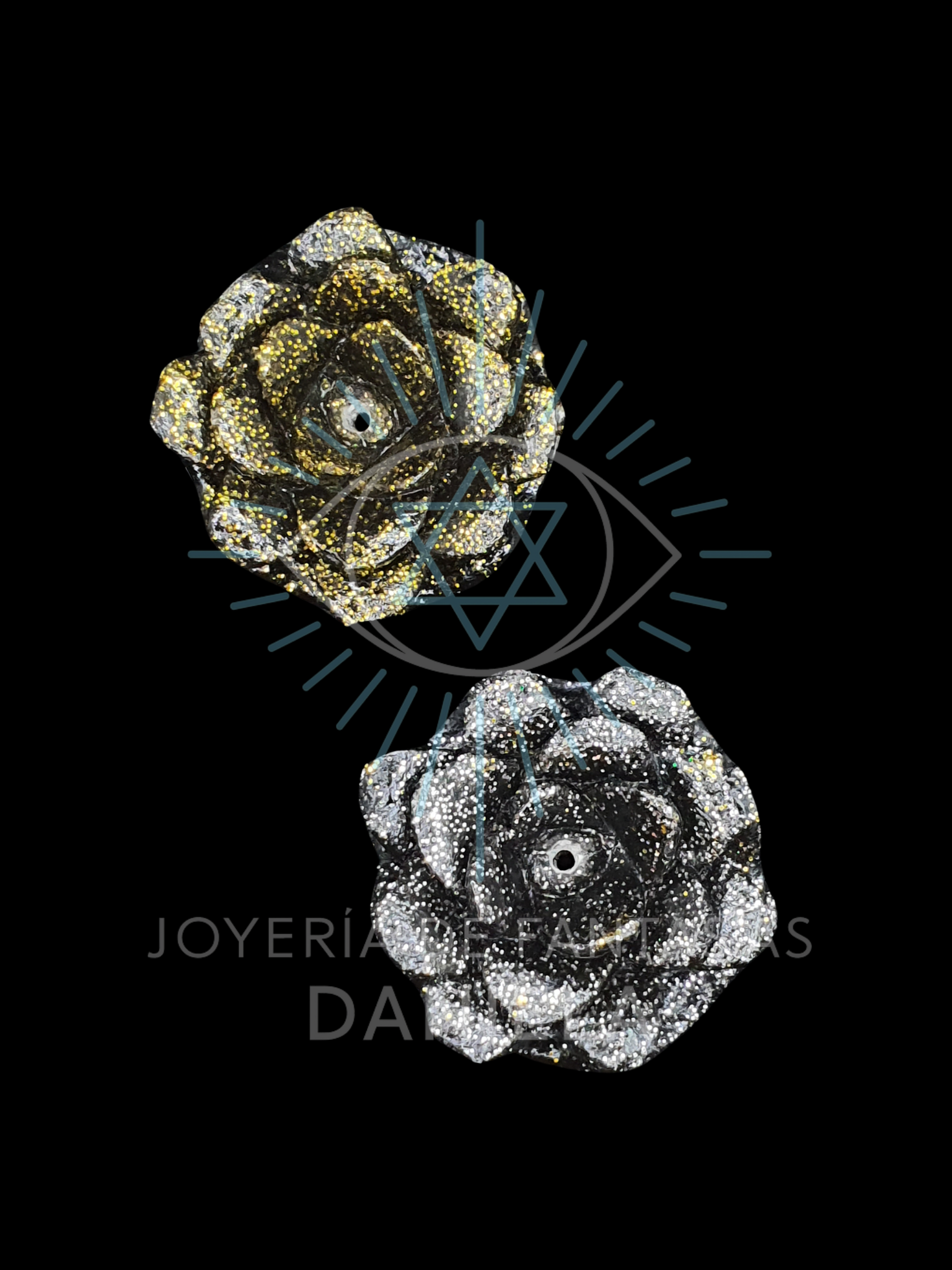 Porta Incienso de Flor: imagen 1
