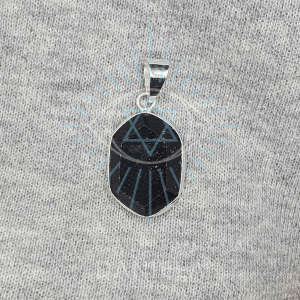 Dije de Aventurina Azul