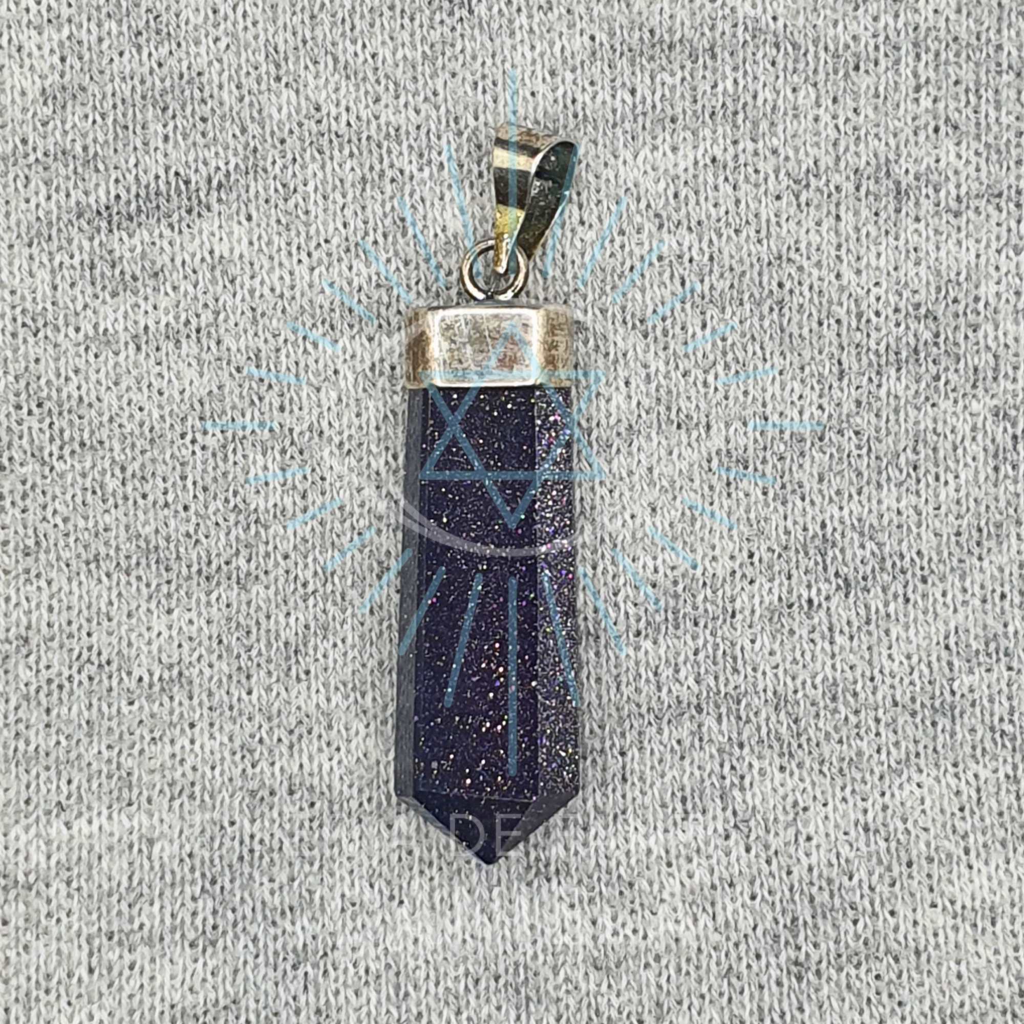 Dije de Aventurina Azul: imagen 1