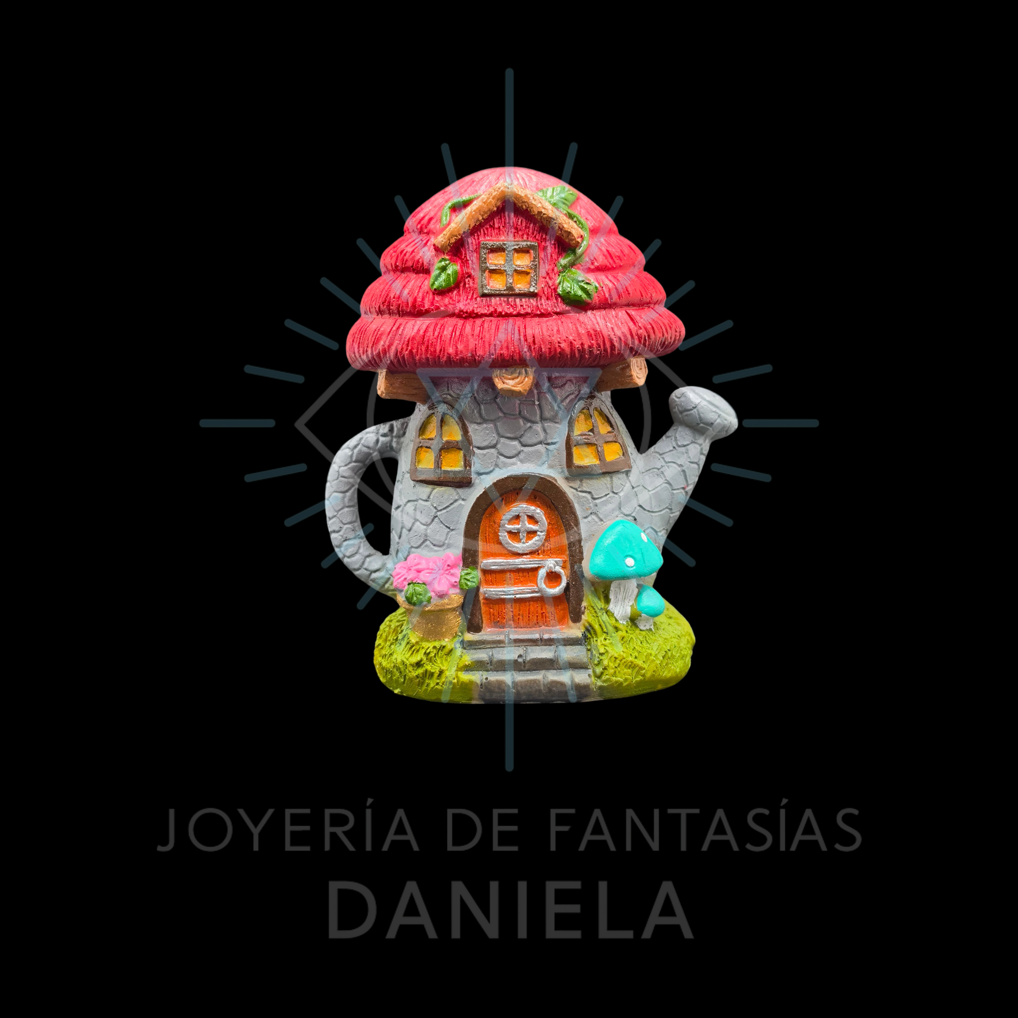 Casa de Gnomo en Forma de Tetera: imagen 1