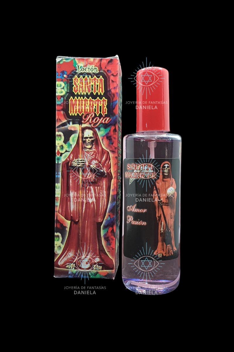 Loción Santa Muerte Roja: imagen 1